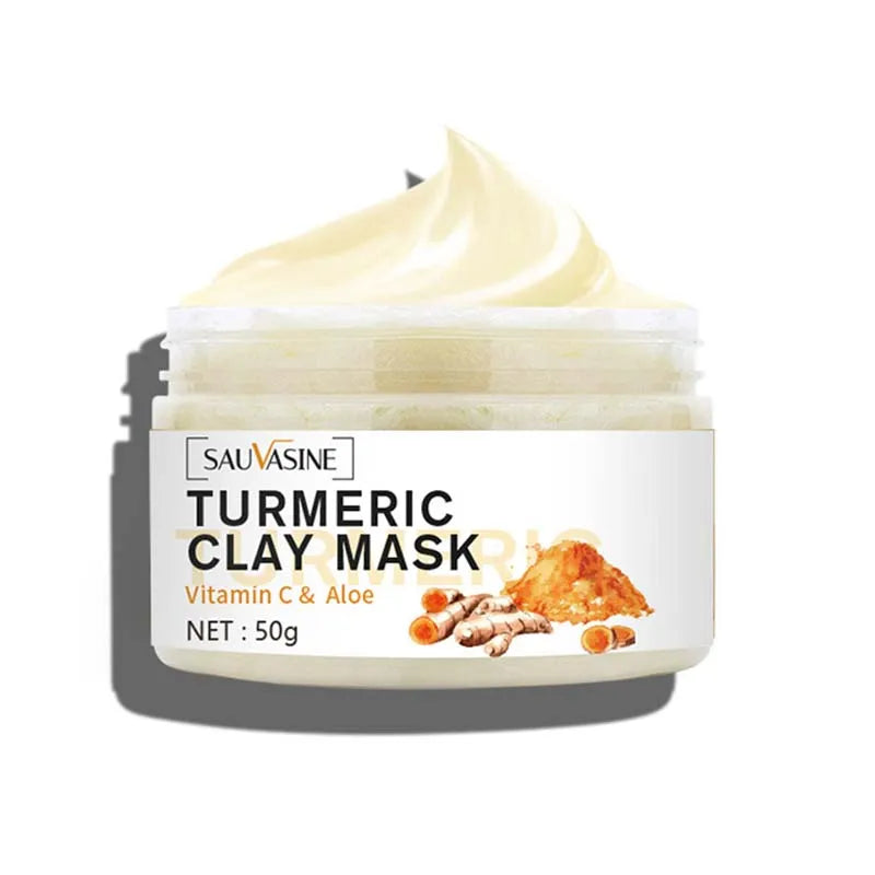 5Pcs/Set Turmeric Skin Care Set Acne Dark Spot Remover Whitening Facial Serum Natural Organic Moisturizing Face Cream Essence