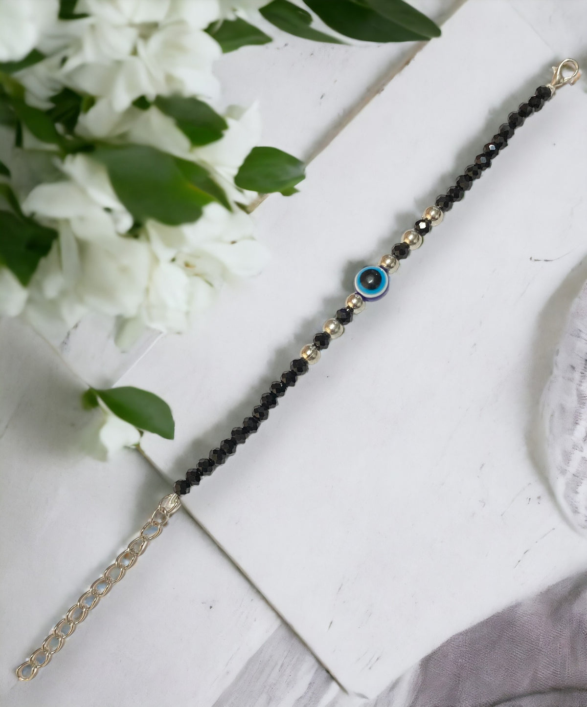 Fortune’s Shield Evil Eye Bracelet