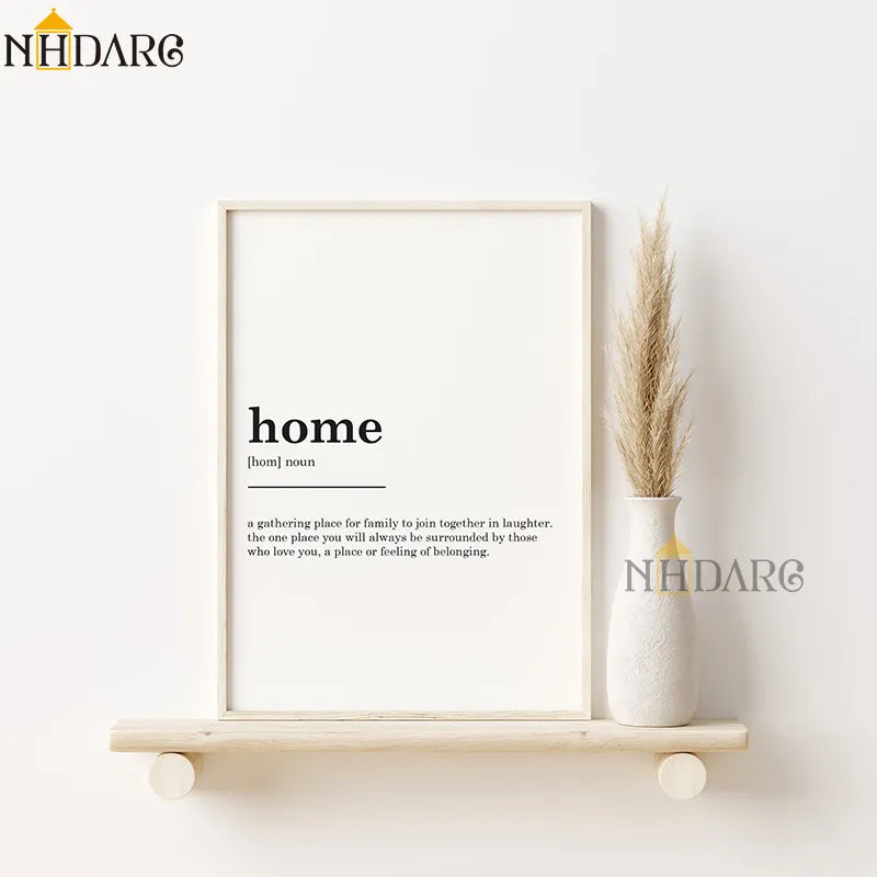 Nordic Black White Modern Abstract Wall Poster Pictures Art Canvas Print Painting for Living Room Home Decoration