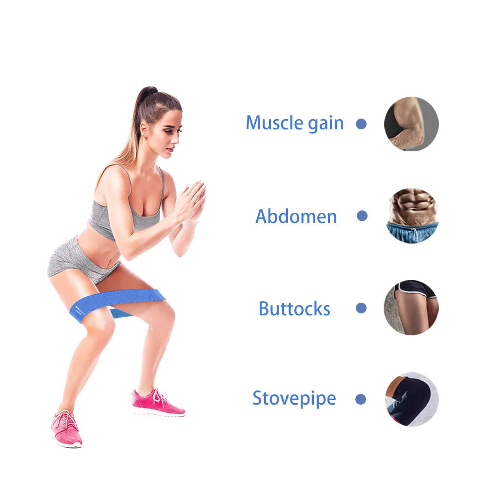 Fitness Resistance Bands Elastic Workout Crossfit Booty Loop Band Set Woman Pull Up Assist Leg Exercise Gym Equipment for Home