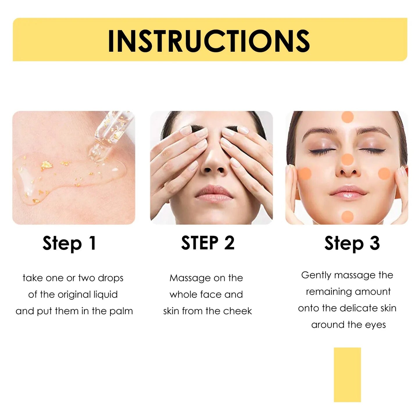 Collagen Removal Wrinkle Serum 24K Gold Anti Aging Lifting Firming Fade Fine Lines Face Essence Moisturizing Skin Care Products