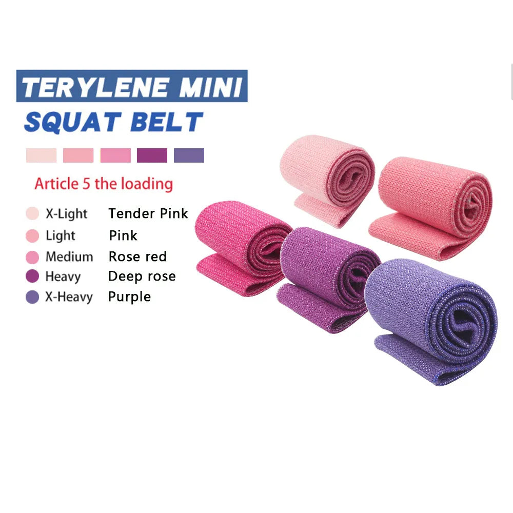 Fitness Resistance Bands Elastic Workout Crossfit Booty Loop Band Set Woman Pull Up Assist Leg Exercise Gym Equipment for Home