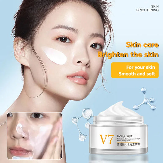 v7 Moisturizing Tone-up Cream Whitening cream Moisturizing Lazy Makeup Cream Concealer Nude Makeup