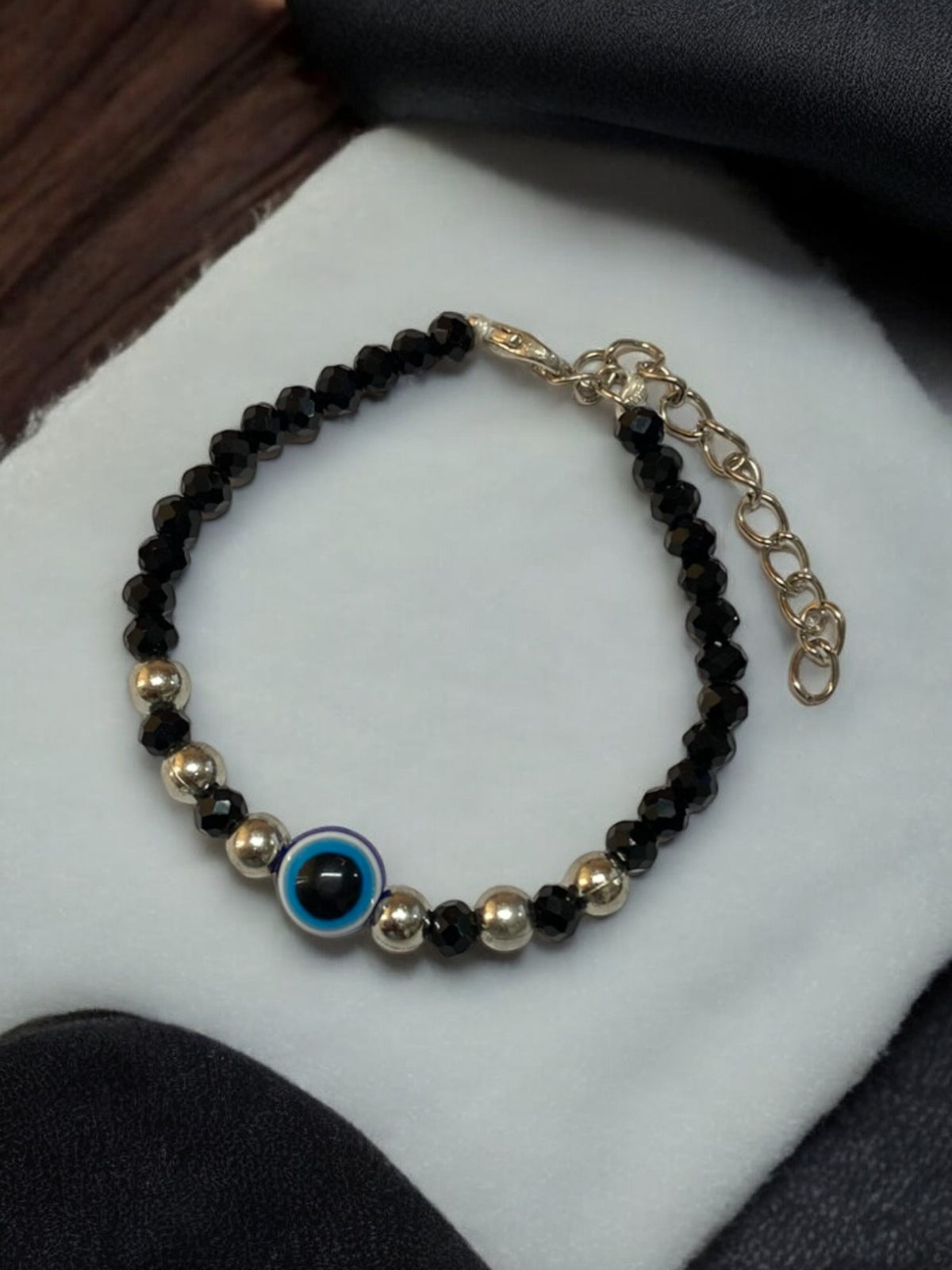 Fortune’s Shield Evil Eye Bracelet